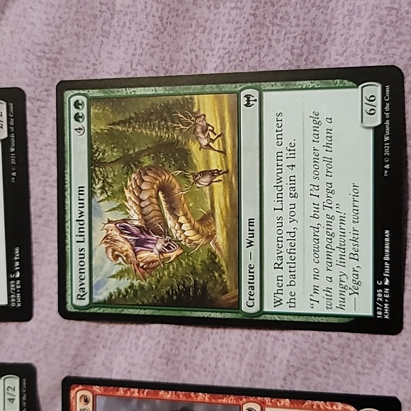Set of 4 Magic The Gathering (MTG) Creature Misc. Animal Trading Cards - Picture 5 of 6